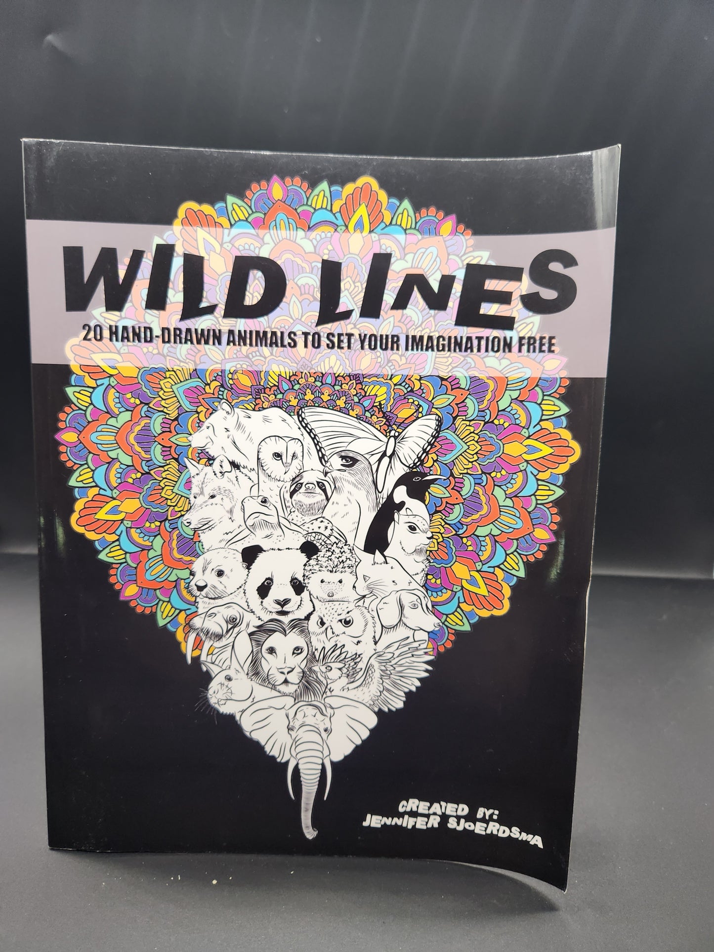 Wild Lines Coloring Book