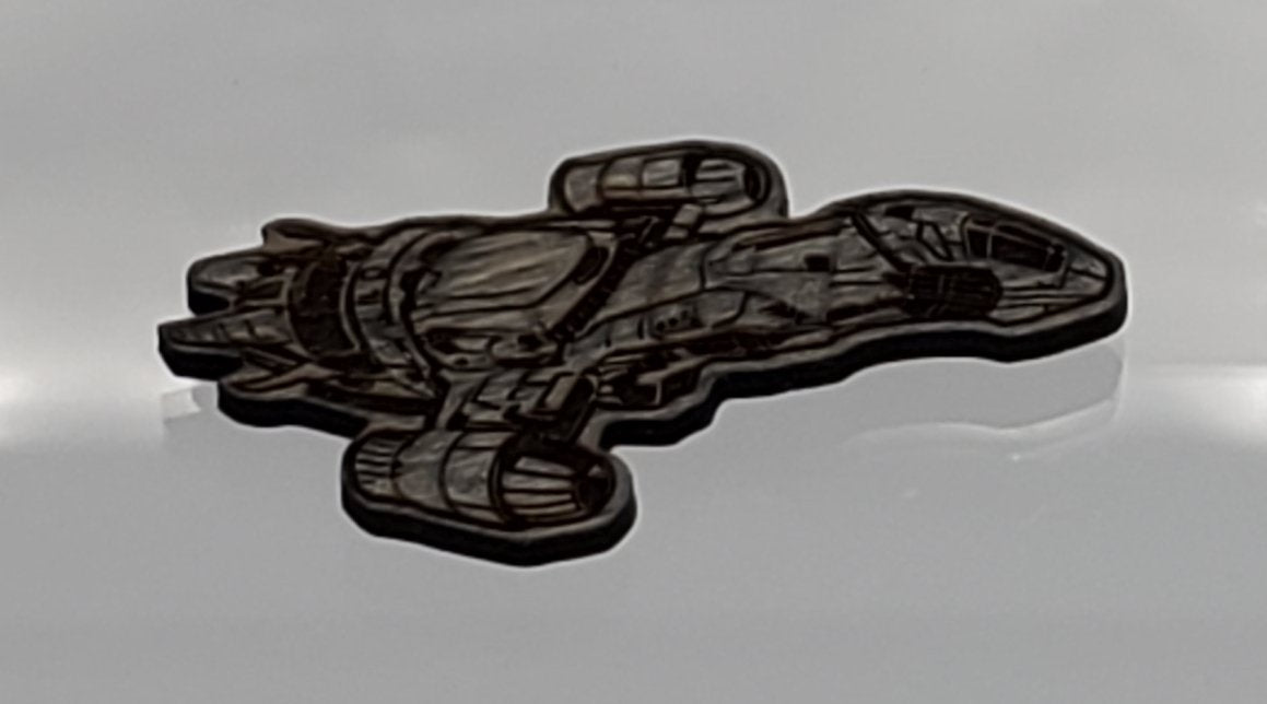 Firefly Serenity Wooden Magnet