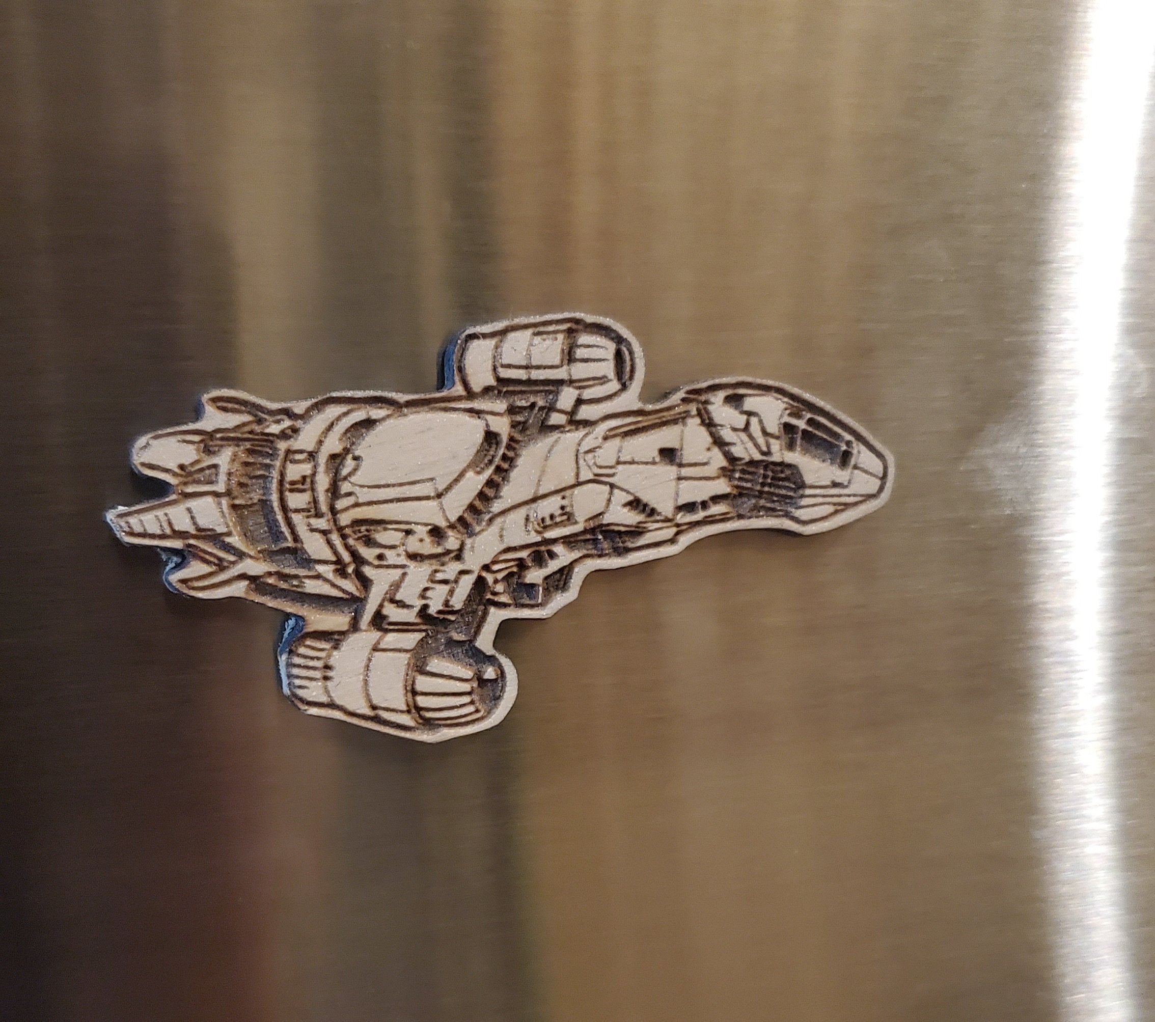 Firefly Serenity Wooden Magnet