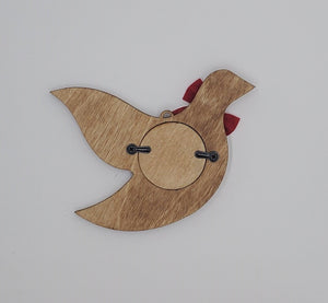 Peace Dove Picture Frame Ornament